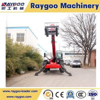 5 톤 10m 14m 또는 18m 리프팅 텔레스코픽 로더